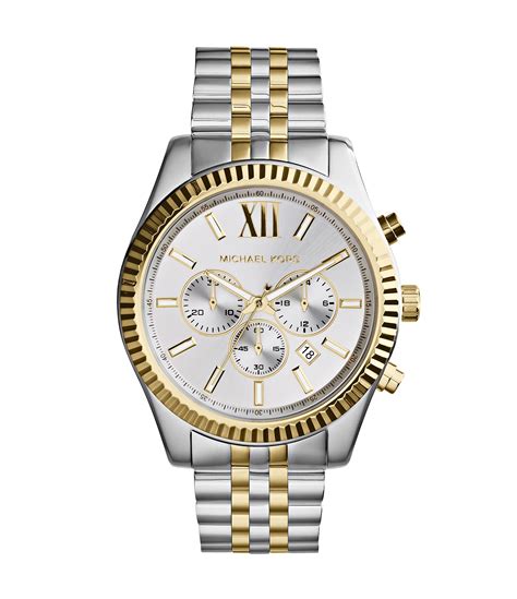 michael kors men's lexington watch silver|replace movement Michael Kors 8281.